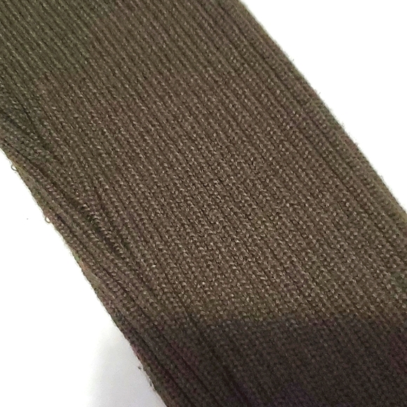 Sweater Project Retro Brown & Tan Grandpa Plaid Chunky Hooded Buttoned Jacket - Picture 7 of 14